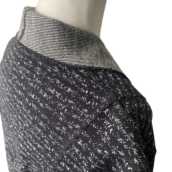 Tribal Open Front Black and White Cardigan PS - Picture 10 of 16